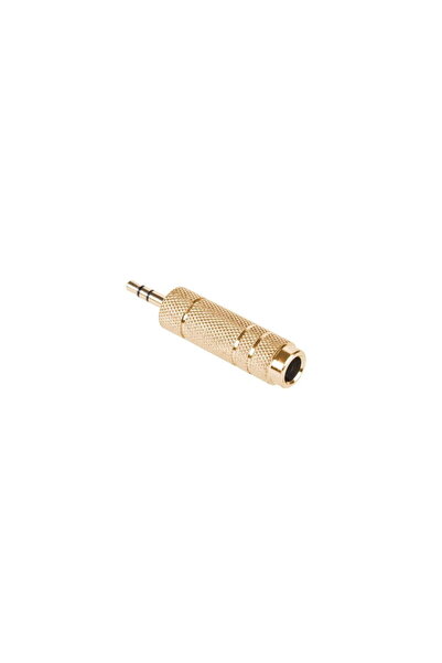 ElectroAZ Adapter JAC 3.5 Male ST - JAC 6.3 Female ST Gold