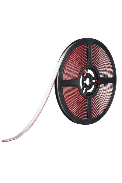 ElectroAZ Bandă de etanșare sanitară, silicon, lățime 8 mm, lungime 6 m, gri