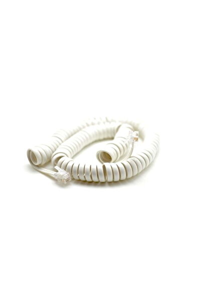 ElectroAZ Cablu telefon-receptor cu 4 fire, 4,5 metri