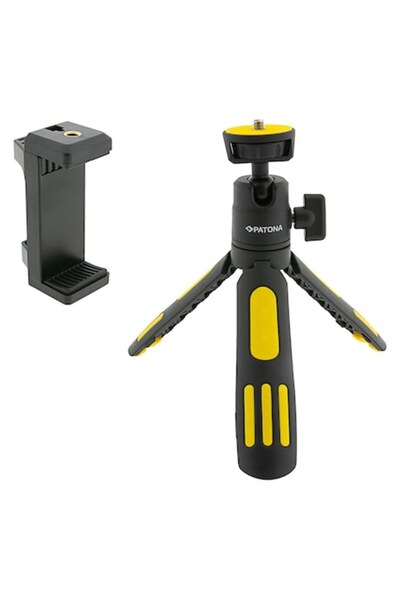 Patona Extendable Tripod with Smartphone Adapter