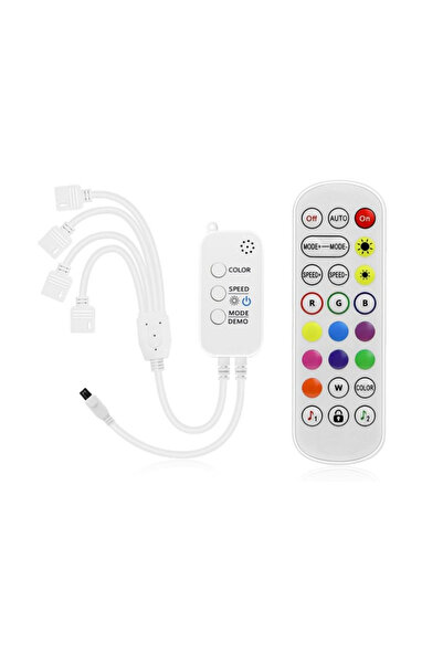 ElectroAZ Controler RGB 4-1, Bluetooth și telecomandă