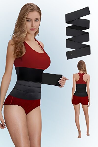 figiza Sculpwrap Waist Trainer Slimming and Firming Corset with Hourglass Look Flexible Waist Bandage