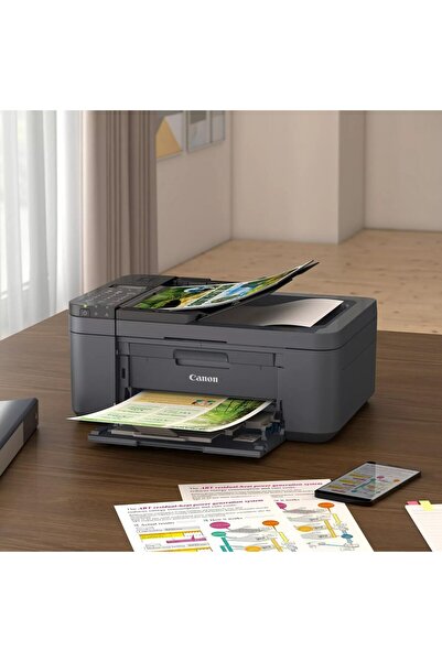 Canon PIXMA TR4645 Wireless All-in-One Color Photo Inkjet Printer, Black