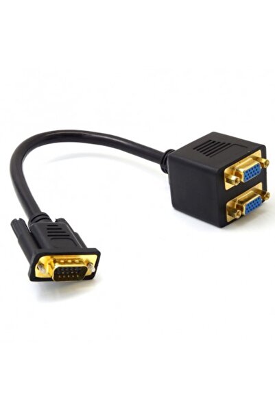 ElectroAZ Splitter VGA Male - 2 VGA Female/Black
