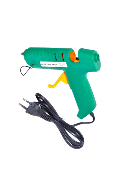 ElectroAZ Pistol de lipit pentru bară de silicon de 11 mm, putere 60W-100W, v...