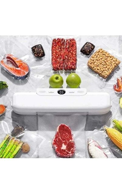 Denx Vacuum Machine With Automatic Shut-Off For Food Preservation with Built-In Slicer DX1782