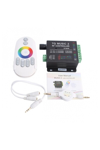 ElectroAZ Controler LED RGB - TQ Music 2 RF + Wifi