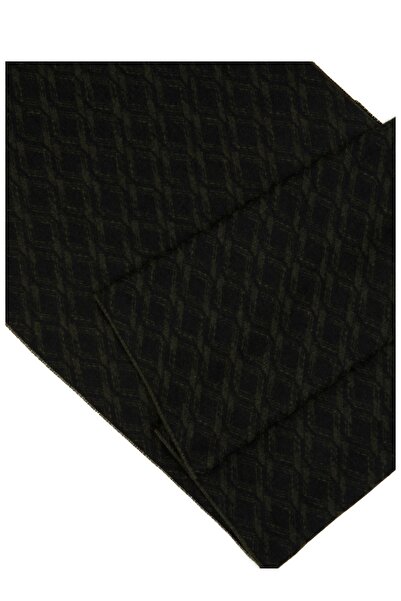 Pierre Cardin Double-Sided (Two Sides Have Different Motifs) Khaki Kaşkol