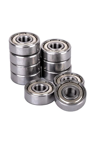 ElectroAZ Set of 10 Bearings Model 608 ZZ, Integral Steel