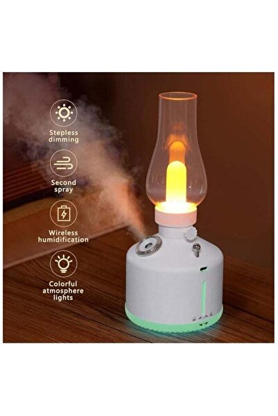 Denx Lamp Humidifier DX2545 - Antique Kerosene Lamp Style Diffuser