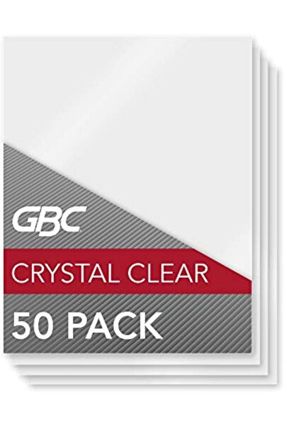 GBC أكياس تغليف حراري شفافة بسمك 10 مل، عبوة من 50 كيسًا (3200405)