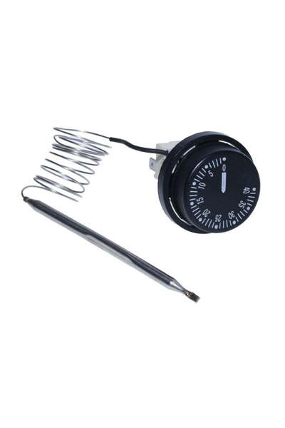 ElectroAZ Termostat reglabil din oțel inoxidabil 0 - 40-3P