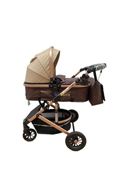 stuffix 2 in 1 stroller, reversible, with suspension, T7 cream