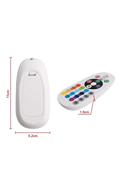 ElectroAZ LED Auto RGB με τηλεχειριστήριο, υποδοχή Festoon 41 mm, σετ 2 τεμαχίων