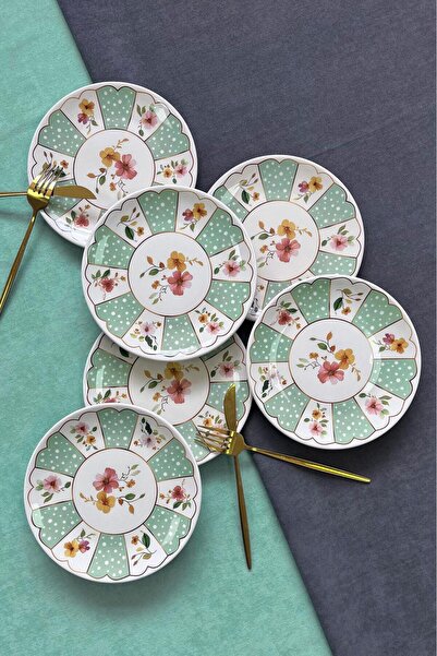voles Dessert Plate 6 Pieces 16 cm