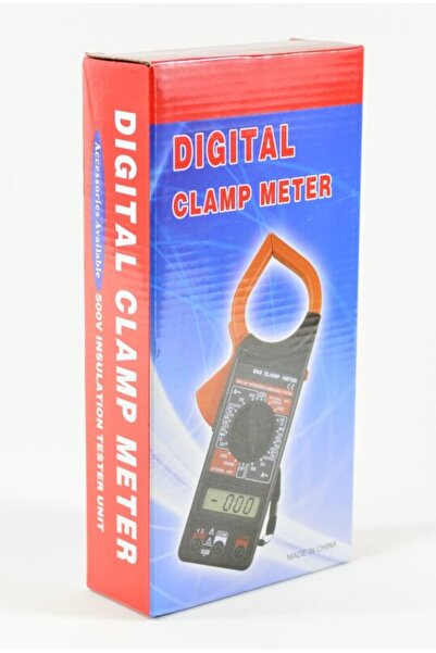 ElectroAZ Multimeter-Clampmeter, Clamp, LCD Display