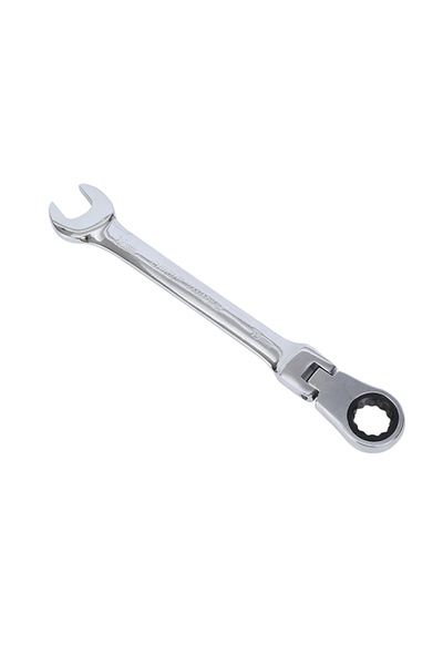 Lawazim Adjustable Ratchet Wrench 17mm - Flexible Dual Head Spanner for Auto Repair