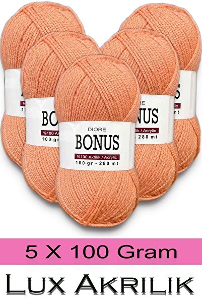 BONUS 5 X 100 Gr Classic Luxury Acrylic Yarn 811