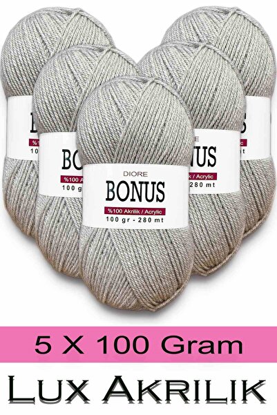 BONUS 5 x 100 г Класична люксовая акрилова нить 809