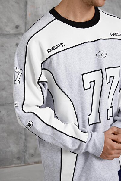 NOMARC ΓΚΡΙ ΝΟΜΑΡΙΚΟ ΝΟ. 77 ΦΟΥΤΕΡ oversized