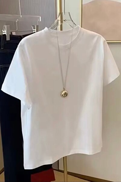 NUDEQUEEN Oversized Unisex Basic Boyfriend Tee Shirt B5363