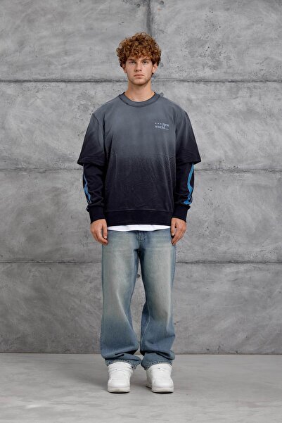 NOMARC ΦΟΥΤΕΡΑ O oversized ΜΕ ΜΑΥΡΗ ΛΑΜΠΕΡΗ ΣΤΑΥΡΩΣΗ ΣΤΟ ΜΕΓΑΛΟ ΜΕΓΕΘΟΣ