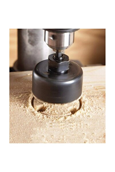 ZS DEMİR 8 Parça Panç Seti Ağaç Kesme Testere Matkap Ucu Takımı Alçıpan Tavan Kesme