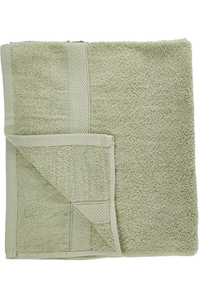 Hotel Linen Klub Bath Towel, Cotton, Green, 70 x 140 cm