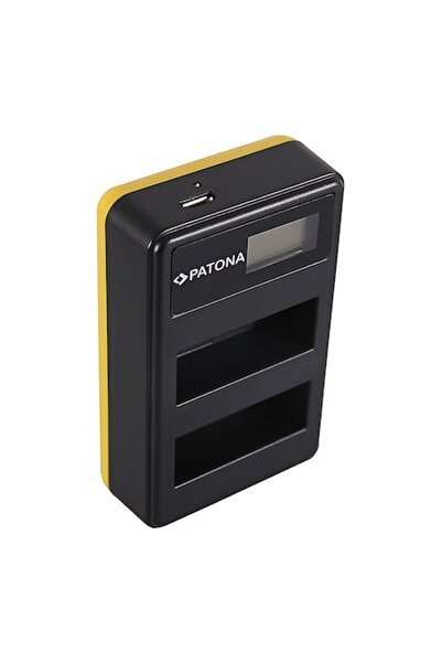 Patona Dual USB LCD Charger for Nikon EN-EL14