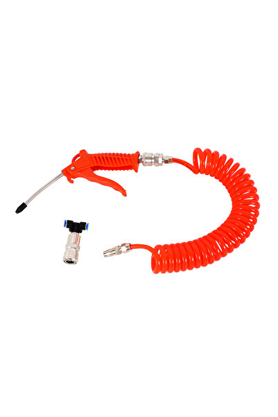 Lawazim Air Duster Kit 5×8 mm - High-Pressure Blow Tool with Coil Hose for Dust Cleaning