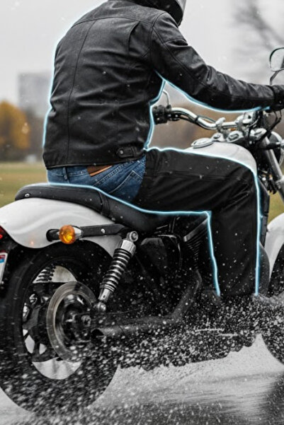 Wiforte سروال واقي لركوب الدراجات النارية مقاوم للماء والرياح وعازل للحرارة