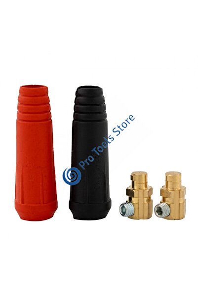 pro tools store romania Set de 2 conectori pentru cablu de sudură 12mm 200A