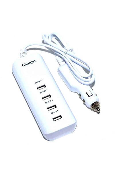 ElectroAZ Încărcător auto brichetă - 4XUSB 20W