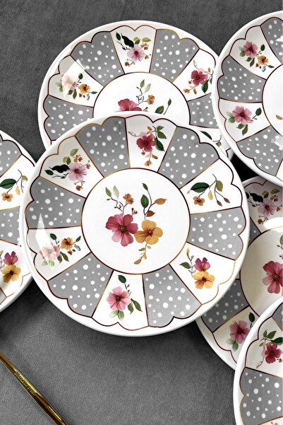 voles Dessert Plate 6 Pieces 16 cm