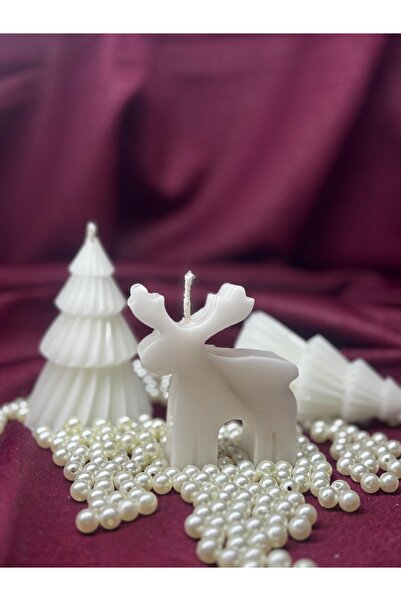 Sirius Hediyelikk Yıl başı Çam ağacı ve Geyik 3lü set