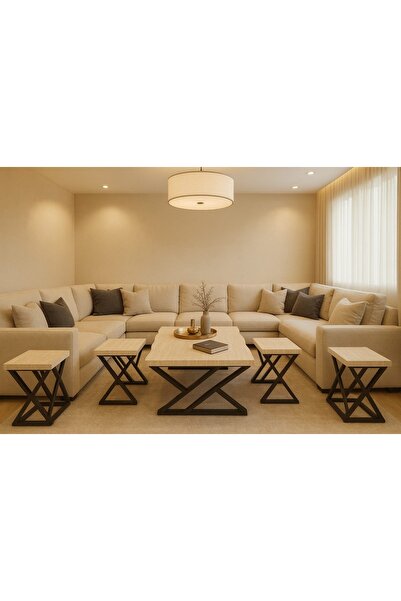 Areka 5-piece coffee and tea table set