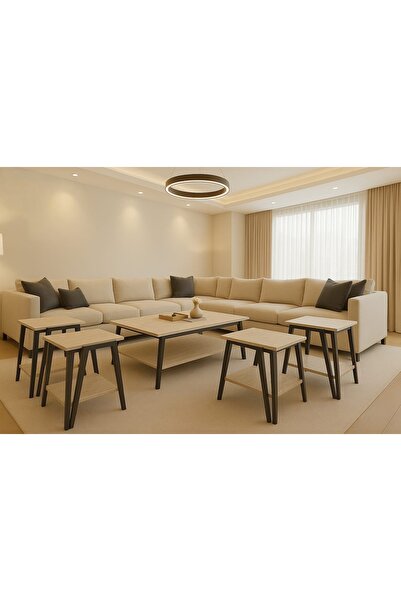 Areka 5-piece coffee and tea table set