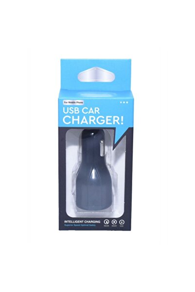 OEM Car Charger 2 X USB 3.0 / D-15, Black