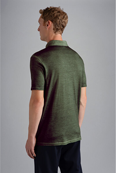 PAUL&SHARK MEN'S WOOLLEN POLO SHIRT