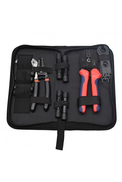 ElectroAZ Kit sistem solar cu clește de sertizat și conectori MC4