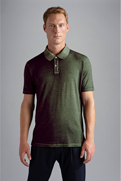 PAUL&SHARK MEN'S WOOLLEN POLO SHIRT