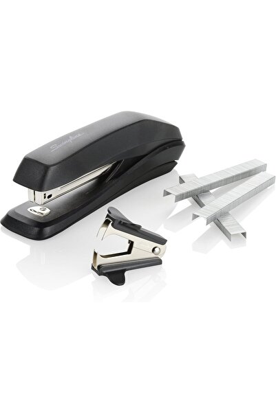 Swingline دباسة قياسية، عبوة اقتصادية بسعة 15 ورقة (تتضمن 1250 دبوسًا ومزيلًا)