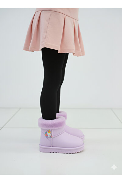 patik ayakkabı kız çocuk çok hafik kar botu yağmur botu içi küklü