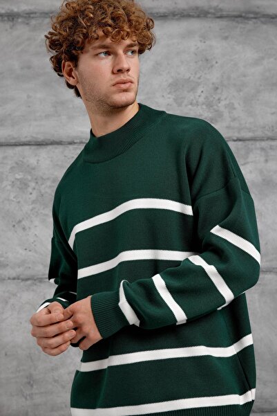 NOMARC Πράσινο Πλεκτό ΜΙΑΡΟΣΤΡΟΓΓΥΛΟ ΡΙΓΕΣ