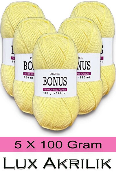BONUS 5 x 100 г Класична люксовая акрилова нить 815