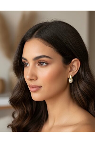 Jadore Gold Damla Küpe