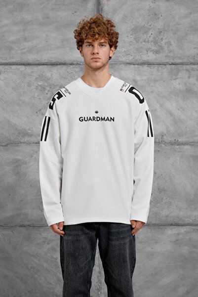 NOMARC ΦΟΥΤΕΡ oversized ΜΕ ΣΤΑΥΡΩΜΑ ΛΕΥΚΟ ΣΤΡΑΓΓΙΟΥΡΑΚΟΥ