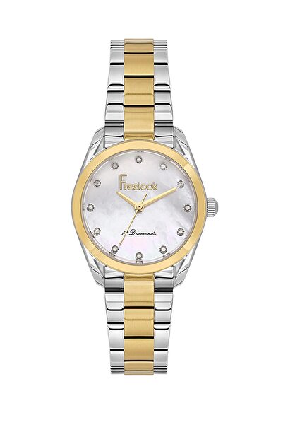 Freelook Women's Wristwatch Esfl.B.10537-4 Metal Band 28 mm Case Diameter