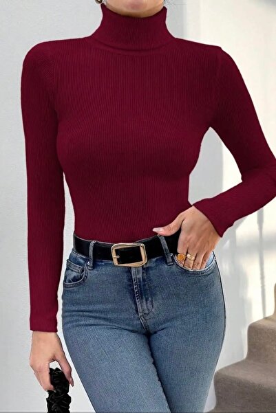 NUDEQUEEN Turtleneck Basic Bodysuit B1979