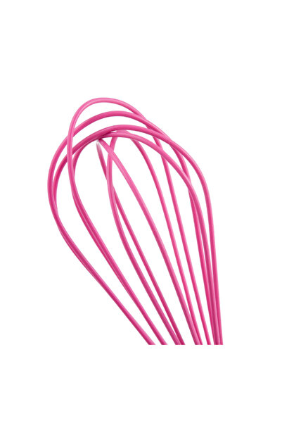 Amir Set of 3 pastry tools (whisk, basting brush and spatula) PINK Glitter Handle